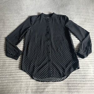 Equipment Collarless Blouse